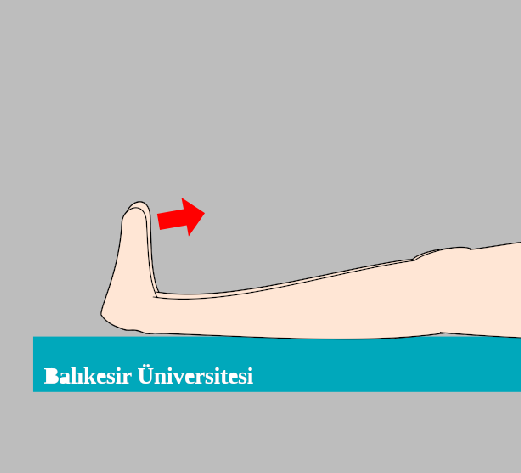 Bacak gevşetme hareketi